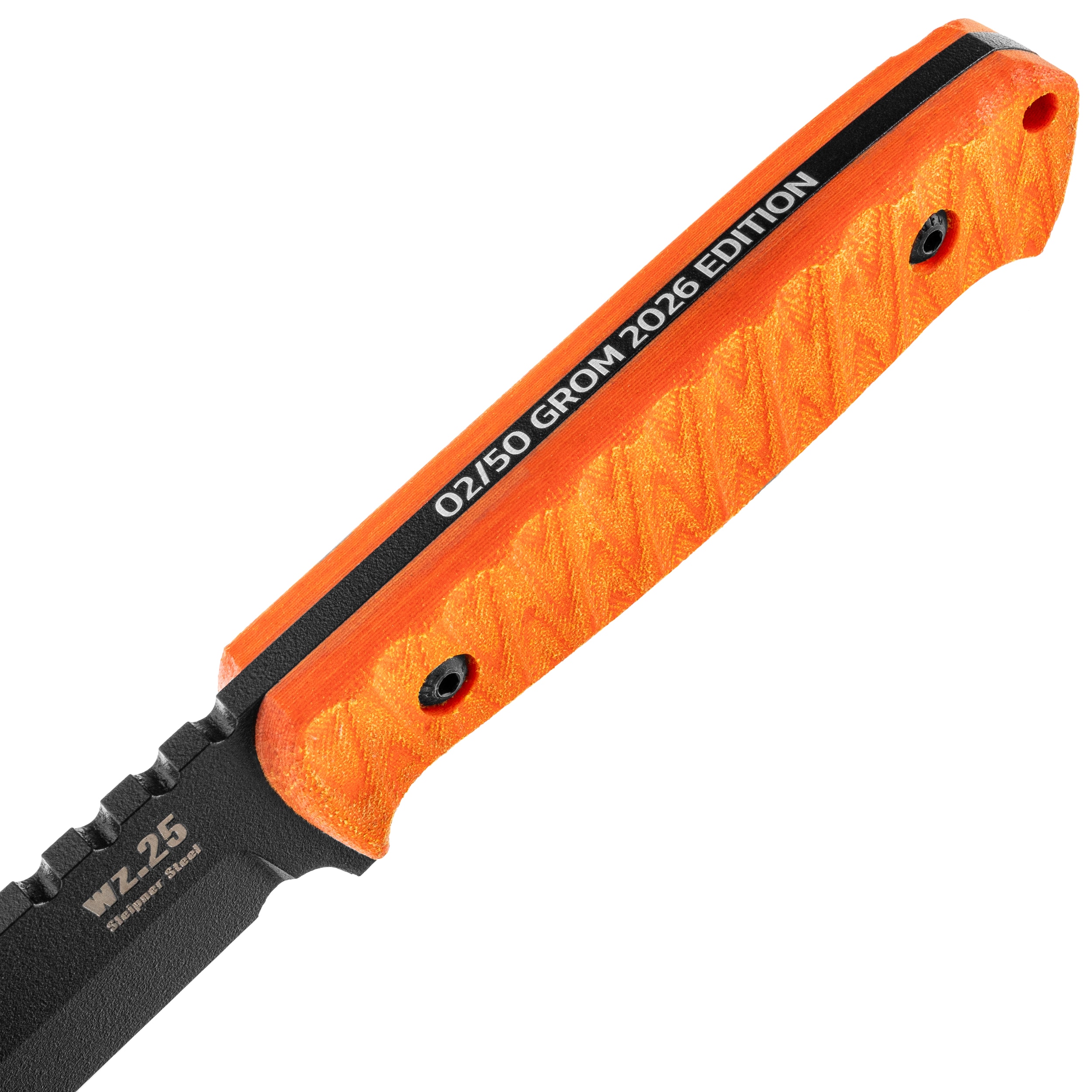 Za-Pas WZ.25 Grom Plus Kydex Limited Edition 2026 Knife - Orange