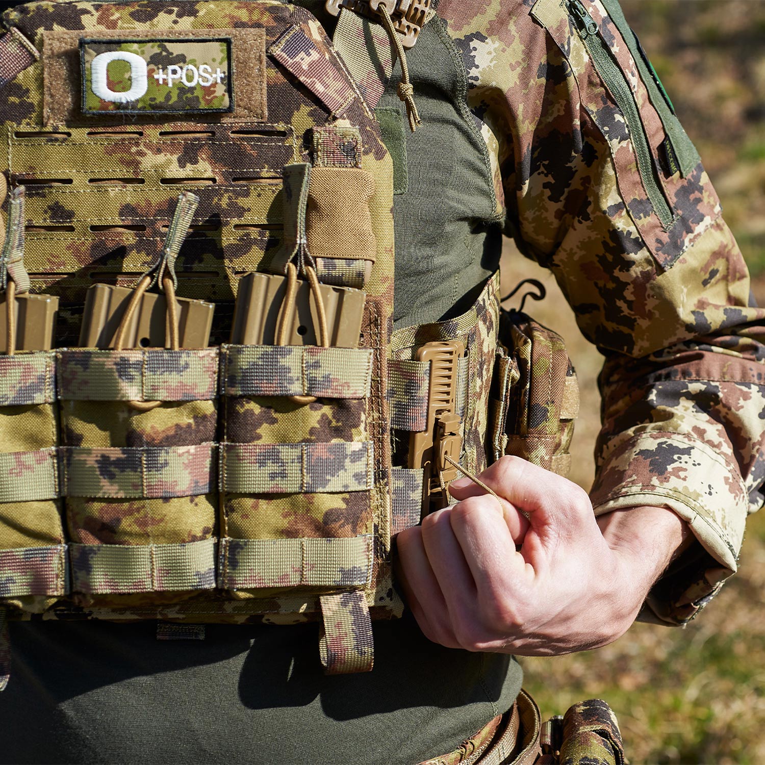 Kamizelka taktyczna Defcon 5 Storm Plate Carrier - Vegetato