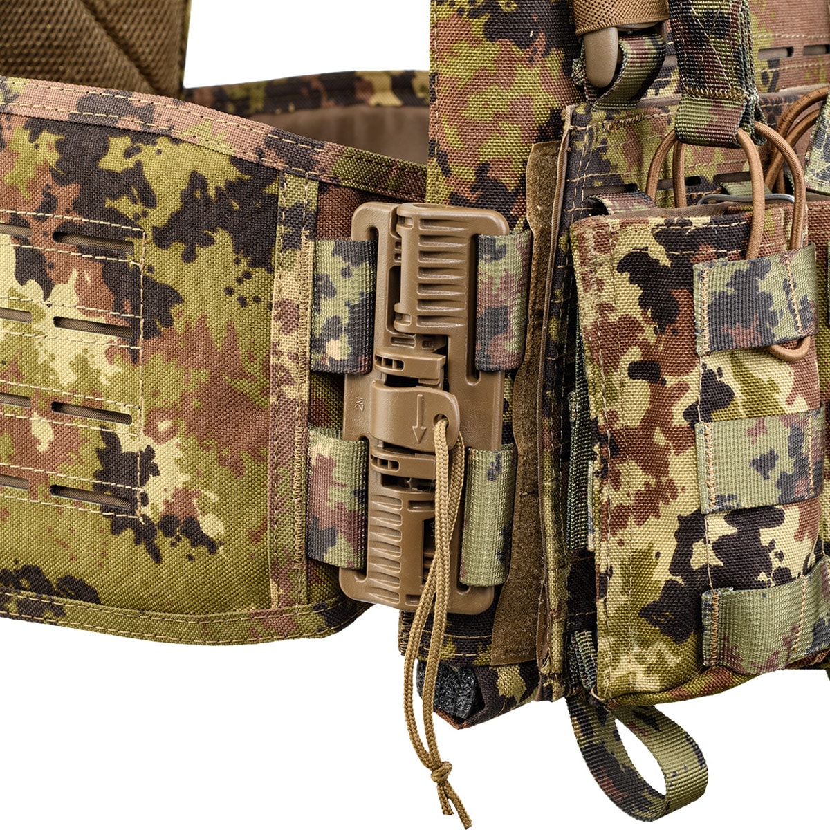 Kamizelka taktyczna Defcon 5 Storm Plate Carrier - Vegetato
