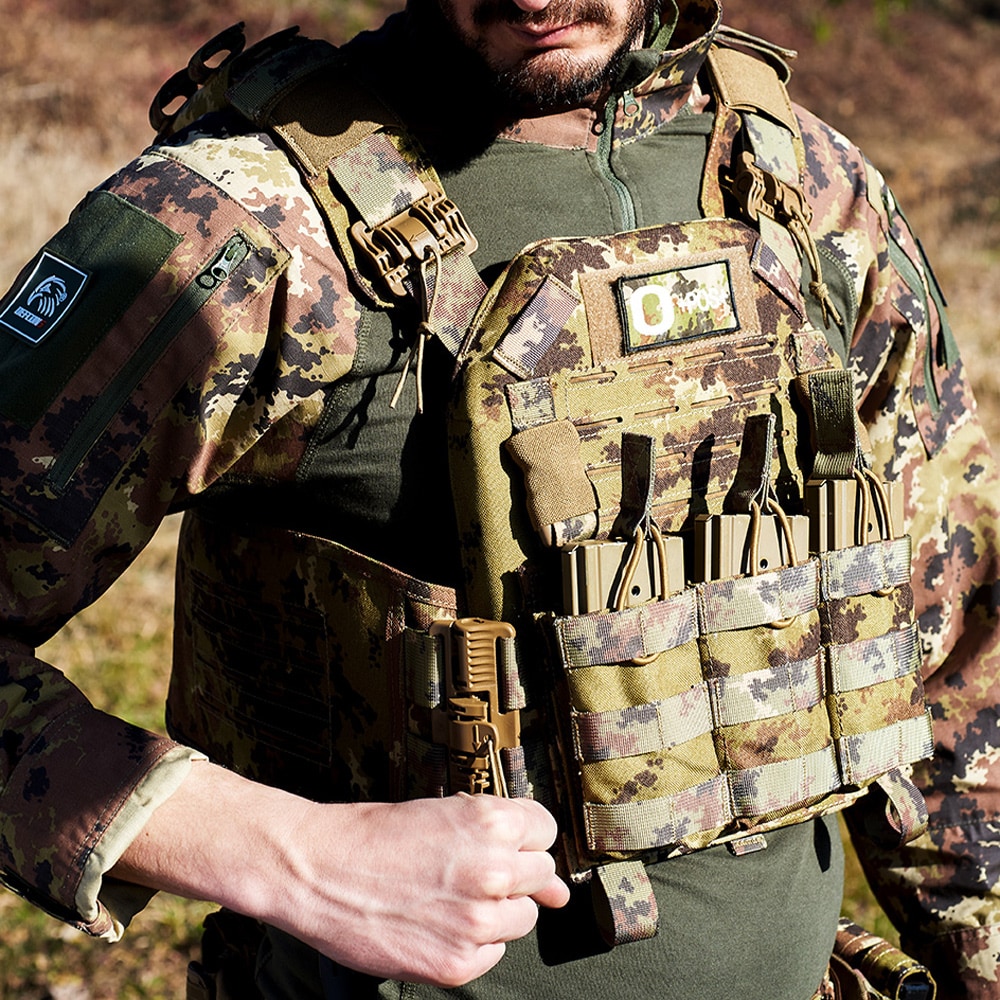 Kamizelka taktyczna Defcon 5 Storm Plate Carrier - Vegetato