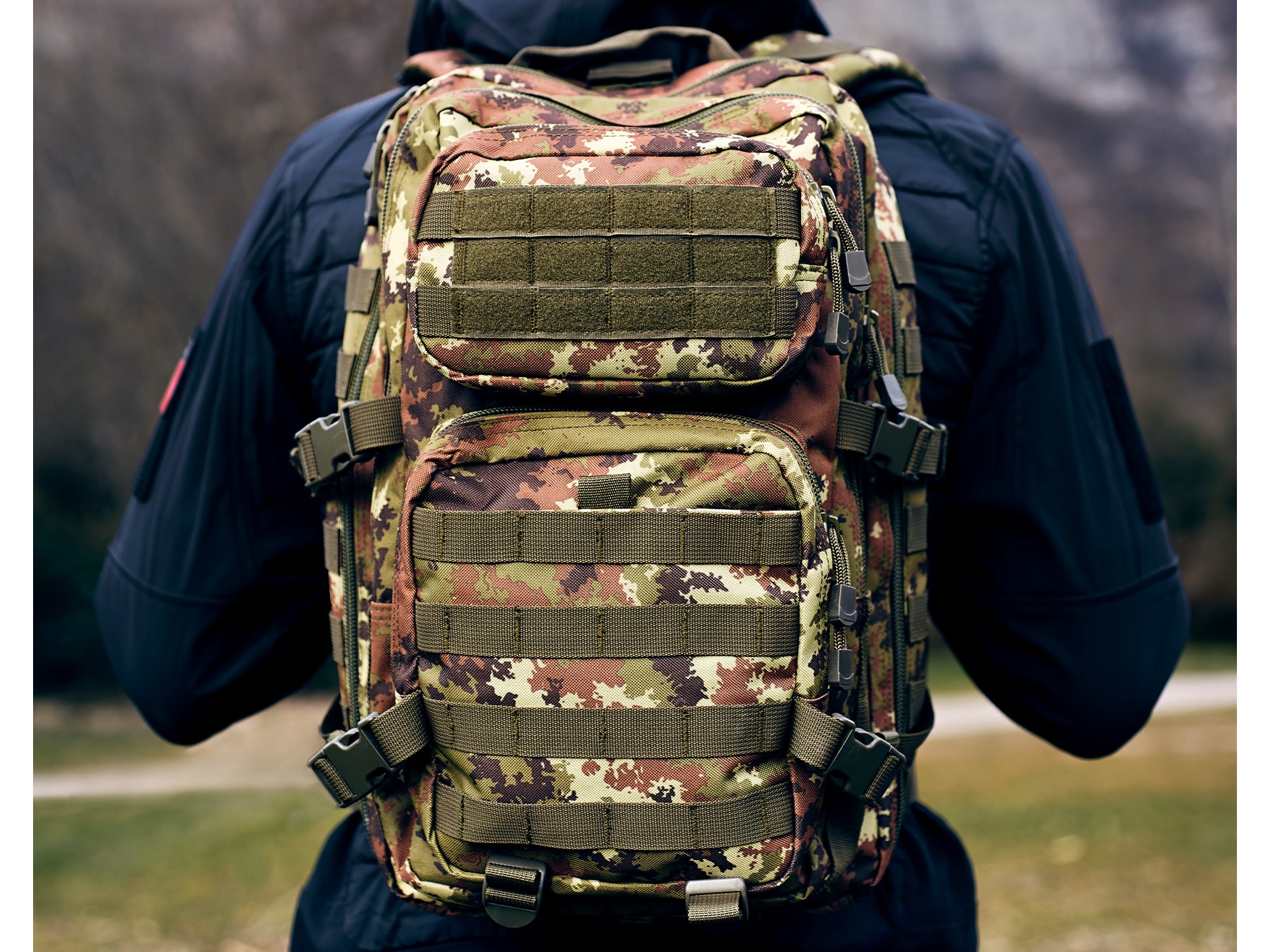 Defcon 5 Tactical Bull Backpack 36 l - Vegetato