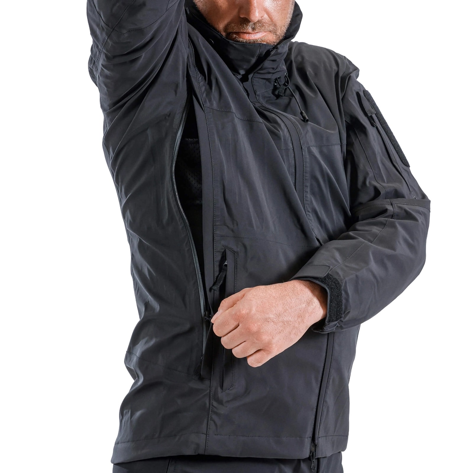Kurtka UF PRO Monsoon X Tactical Rain Jacket - Black