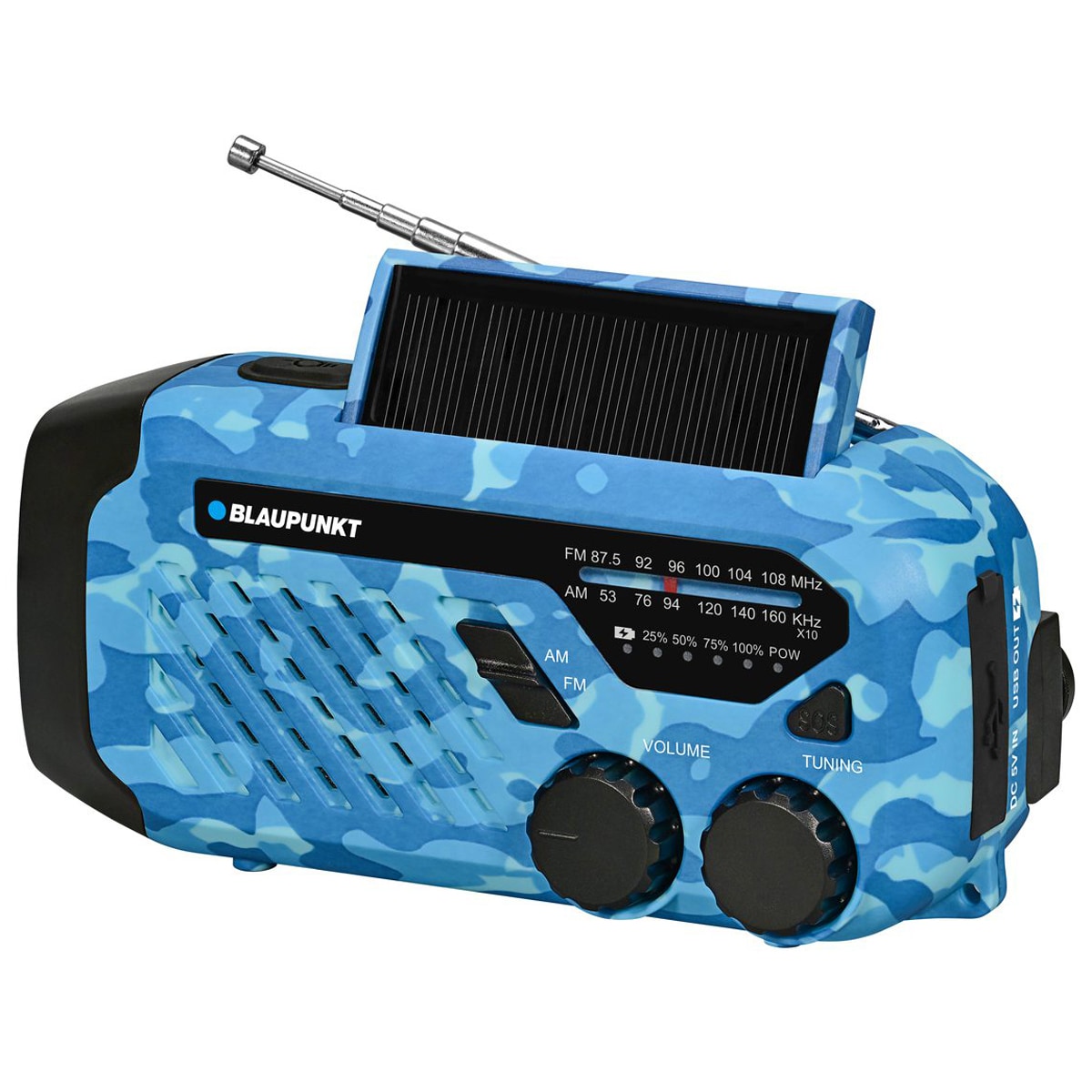 Radio alarmowe Blaupunkt ER10 - Blue Camo