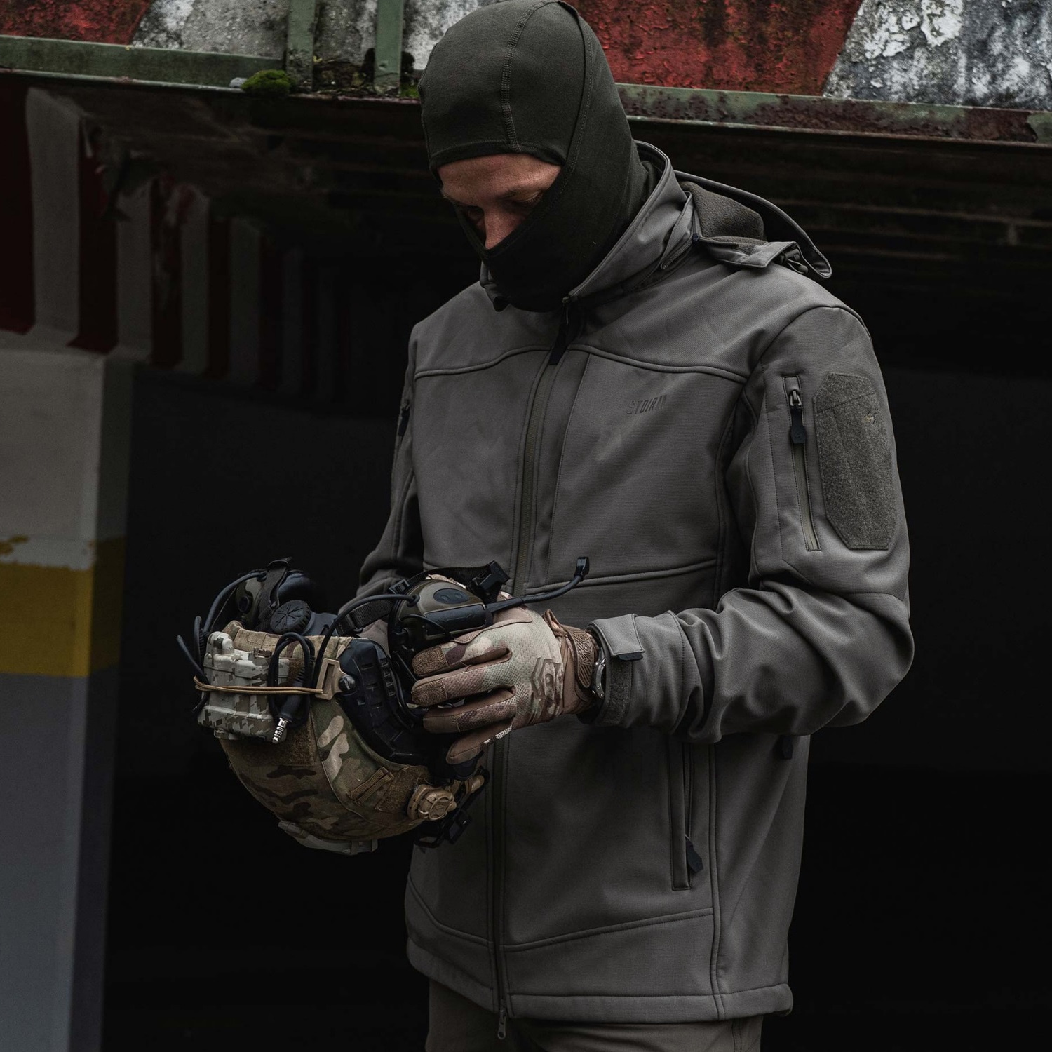 Kurtka Stoirm Tactical Softshell Gen2 - Black