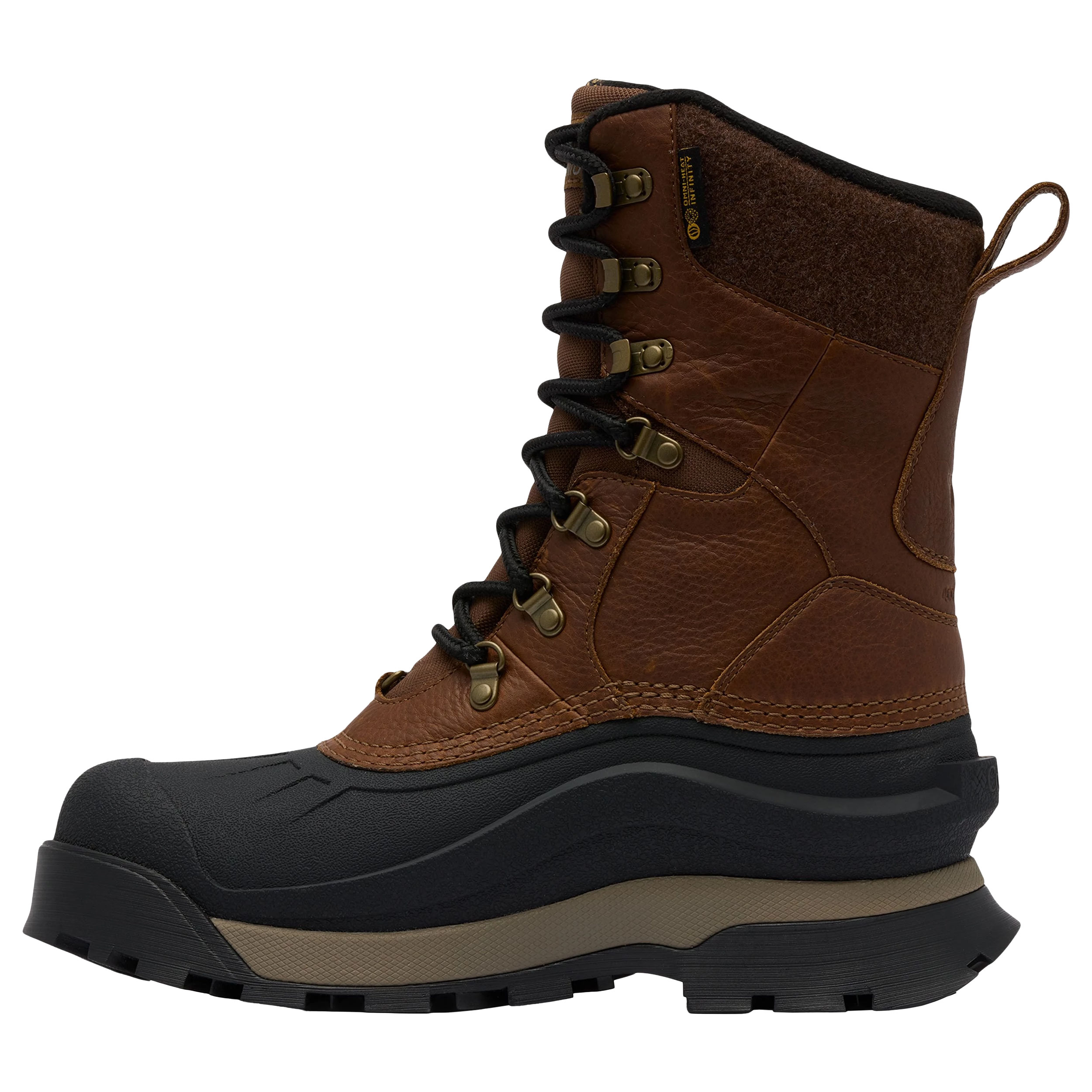 Buty śniegowce Columbia Bugaboot Peak - Light Brown/Black