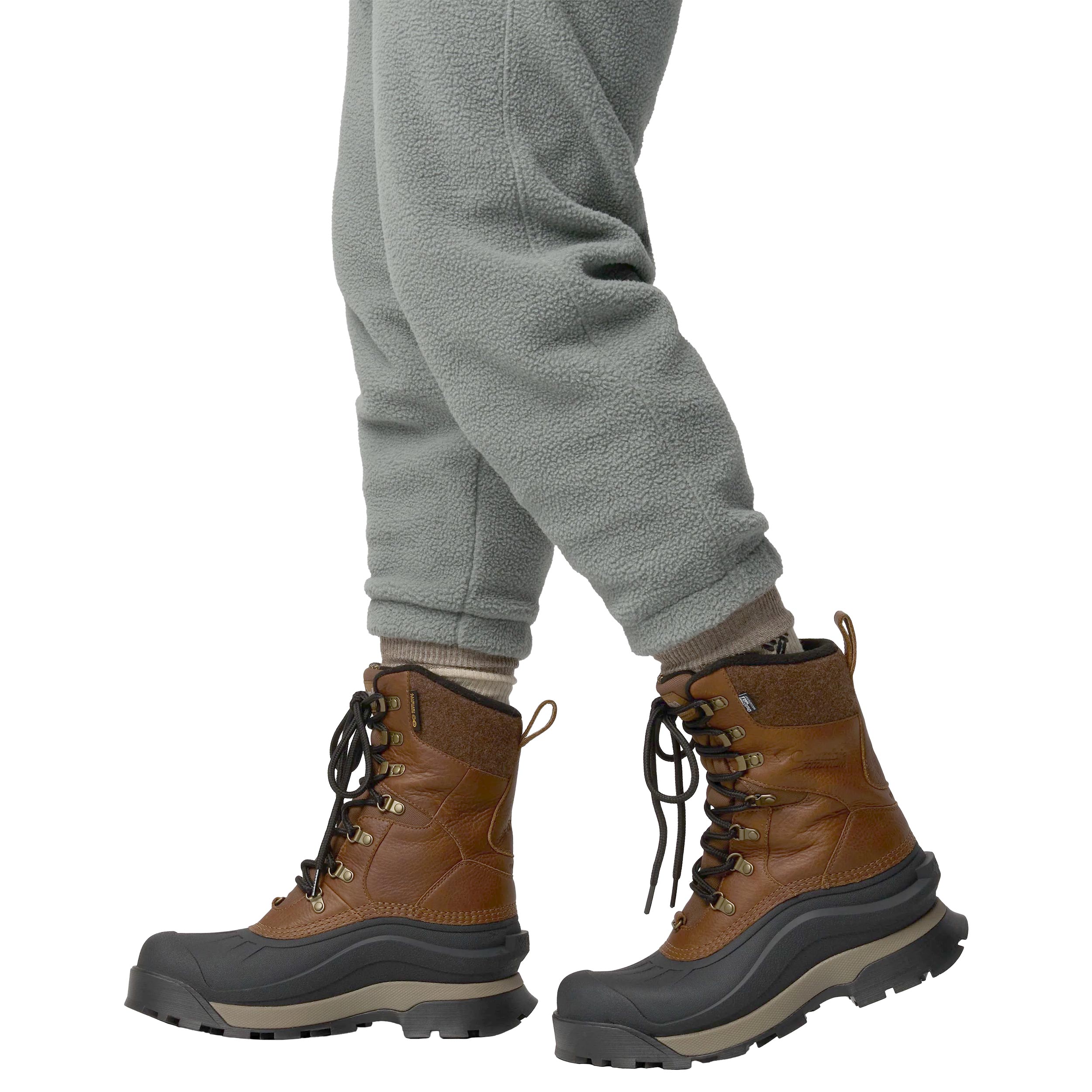 Buty śniegowce Columbia Bugaboot Peak - Light Brown/Black