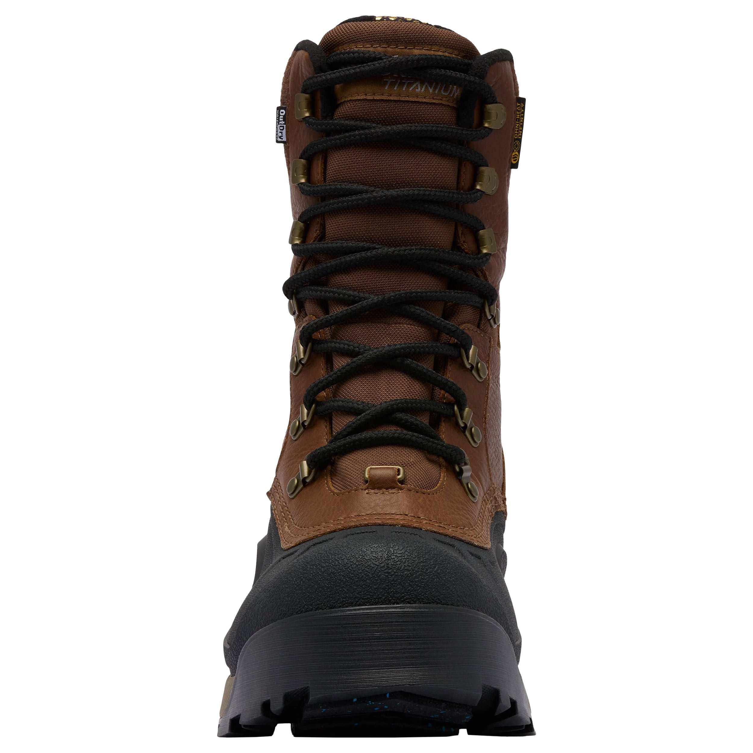 Buty śniegowce Columbia Bugaboot Peak - Light Brown/Black