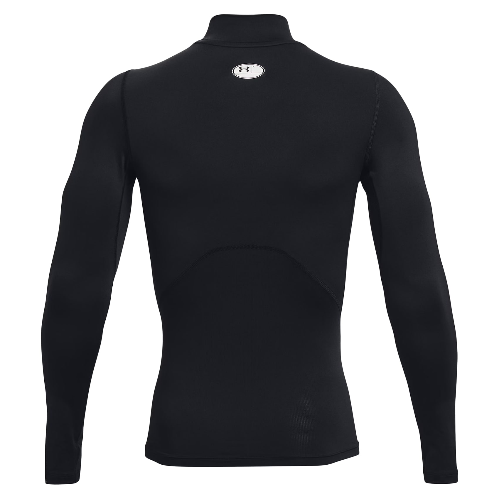 Koszulka termoaktywna Under Armour HeatGear Compression Mock - Black/White