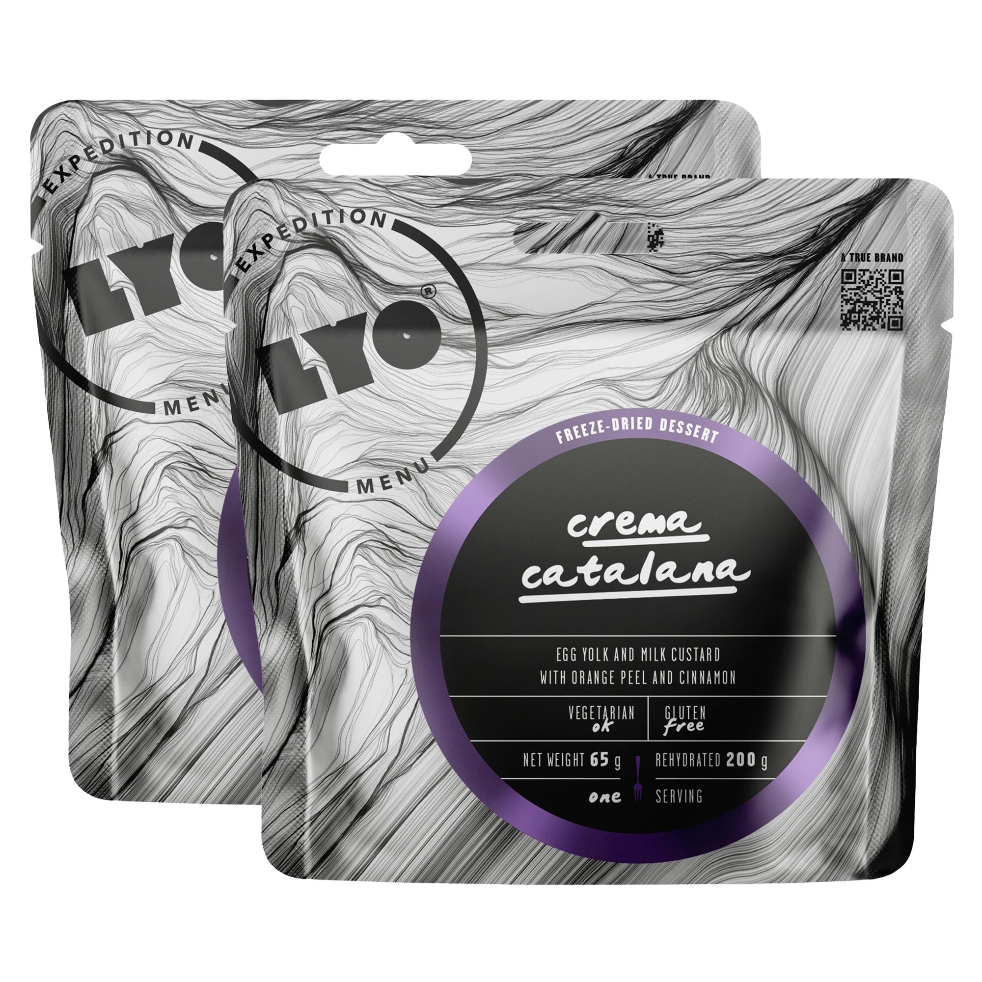 Żywność liofilizowana LYOFOOD Krem Kataloński 65 g/309 kcal - 2 szt.
