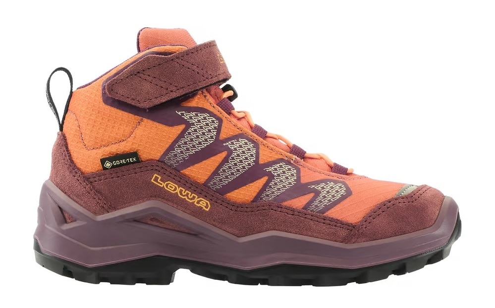 Lowa Maddox Pro GTX VC Jr Kids' Shoes - Brown Rose/Clay
