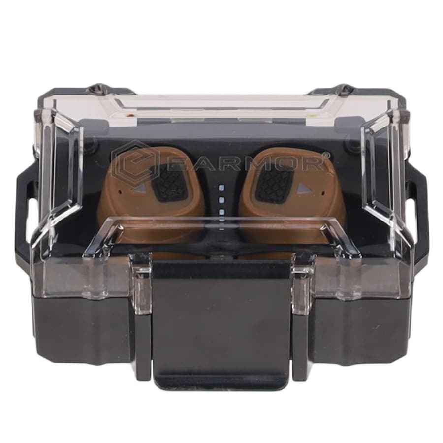 Earmor M20T Pro Bluetooth 5.4 Active Hearing Protectors - Coyote Brown