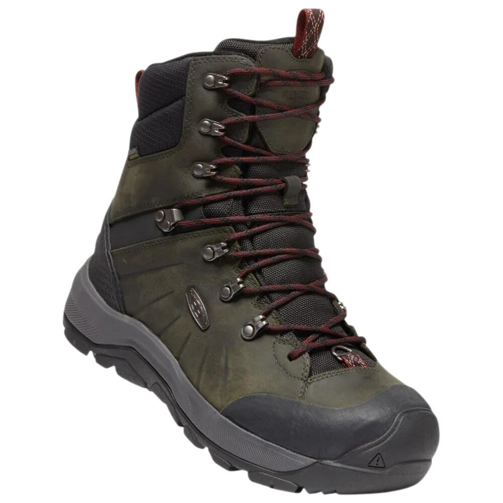 Buty Keen Revel IV High Polar WP - Magnet/Red Carpet