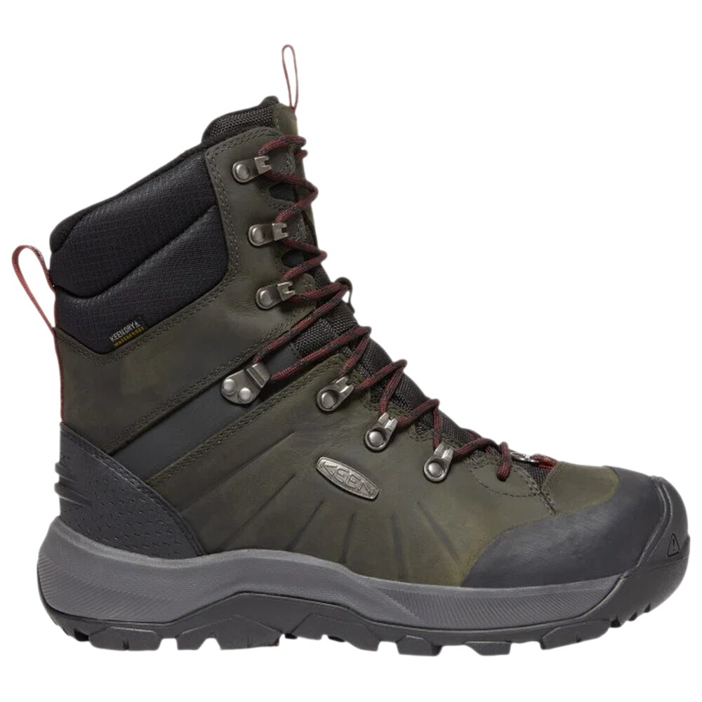 Buty Keen Revel IV High Polar WP - Magnet/Red Carpet