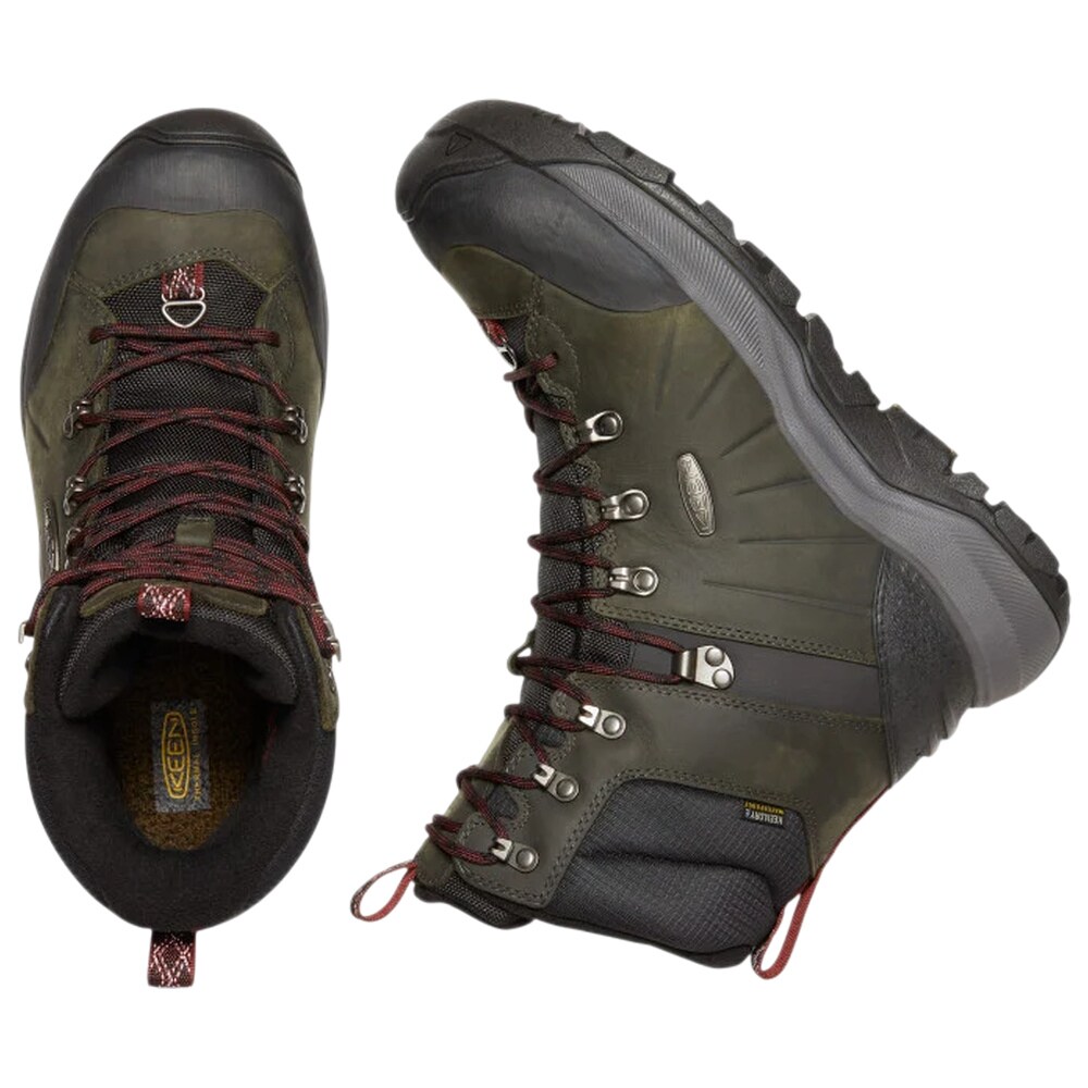 Buty Keen Revel IV High Polar WP - Magnet/Red Carpet