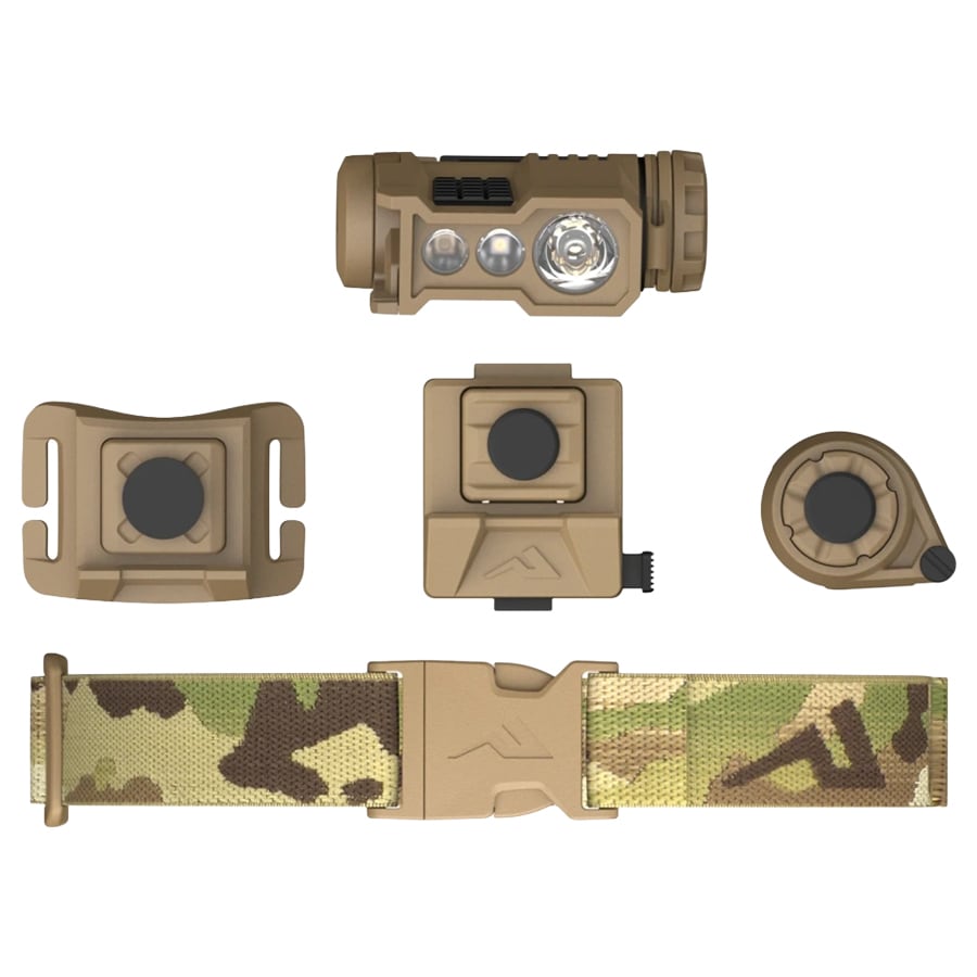 Latarka czołowa Princeton Tec Ghost X MPLS MultiCam - 300 lumenów