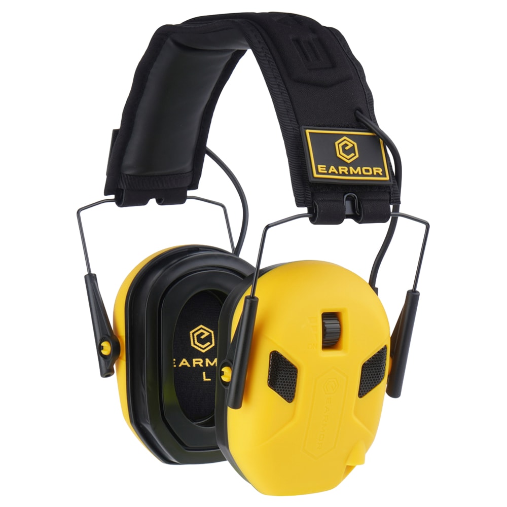Ochronniki słuchu aktywne Earmor M300X IPSC - Yellow
