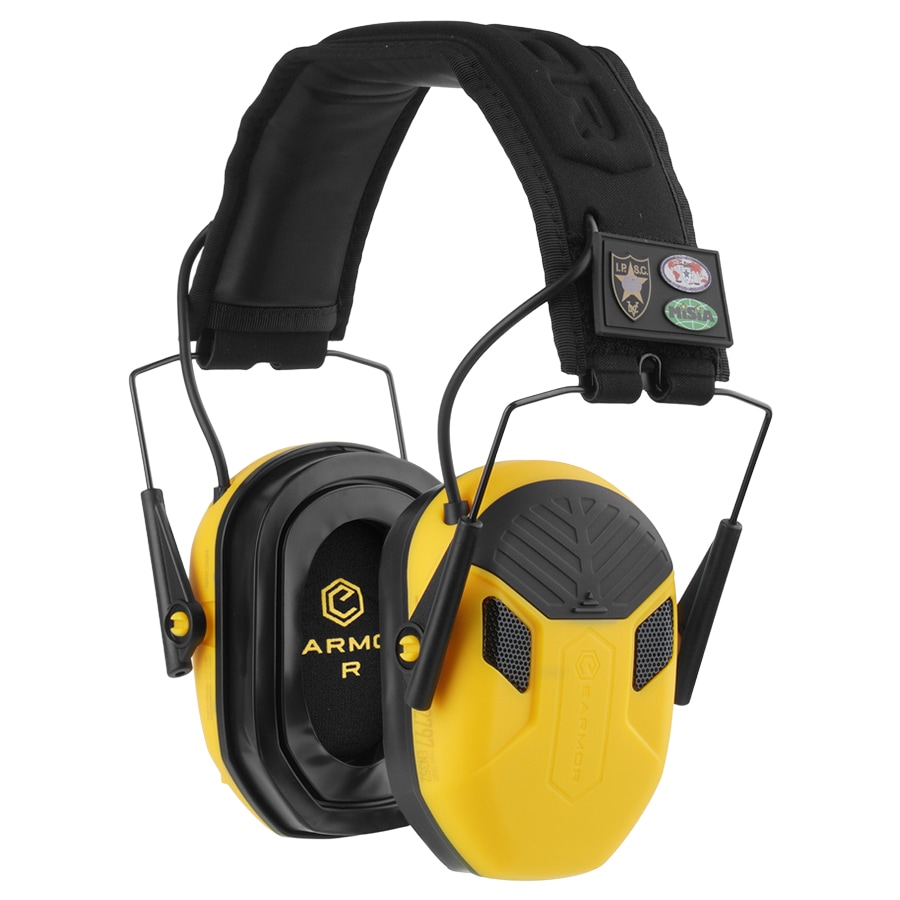 Ochronniki słuchu aktywne Earmor M300X IPSC - Yellow