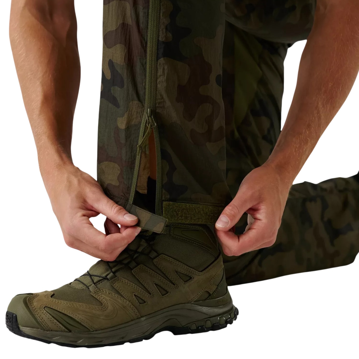 Spodnie Helikon-Tex Windrunner IRR - wz.93 Pantera PL Woodland
