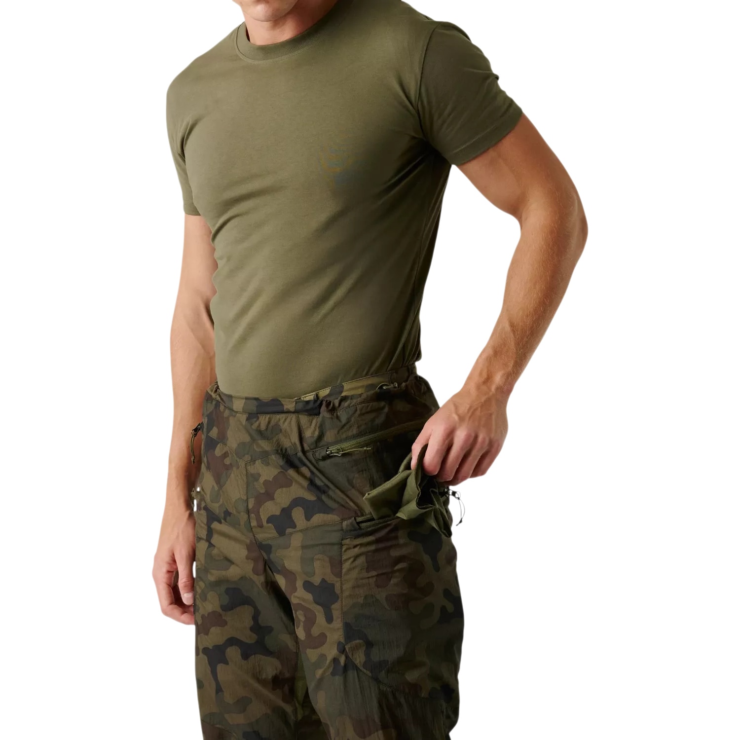 Spodnie Helikon-Tex Windrunner IRR - wz.93 Pantera PL Woodland