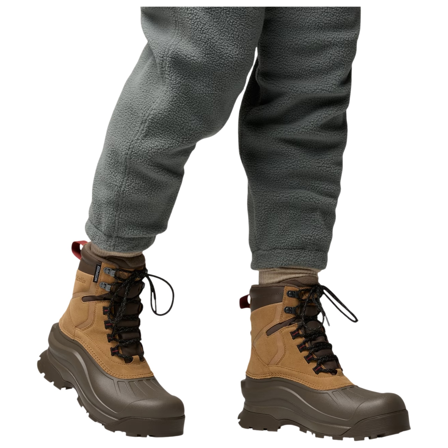 Columbia Bugaboot Canyon Snow Boots - Sahara/Mud