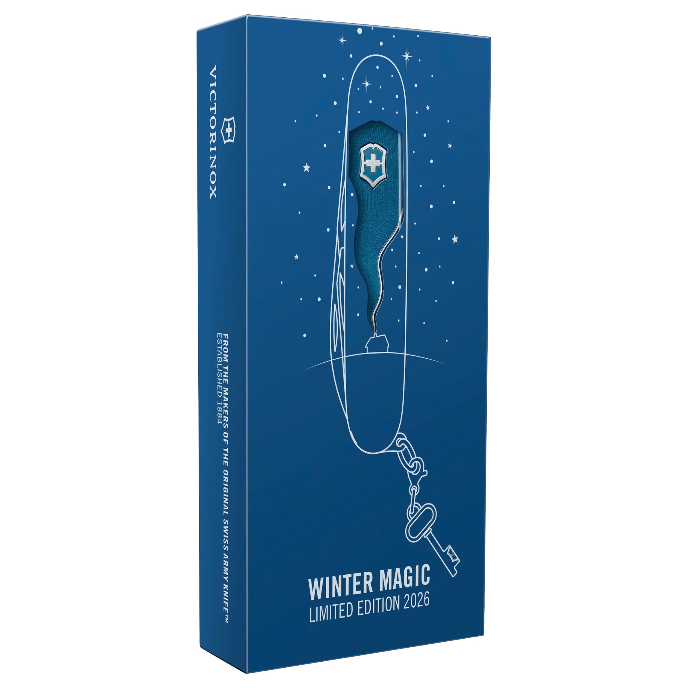 Scyzoryk Victorinox Alox Synergy Winter Magic Limited Edition 2026 - Blue
