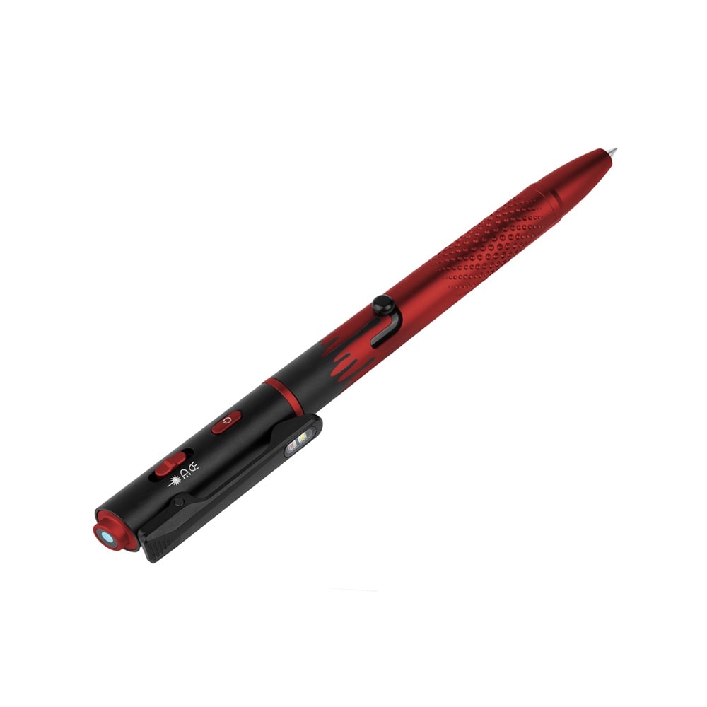 Latarka długopis Olight O'Pen 3 Midnight Red - 120 lumenów