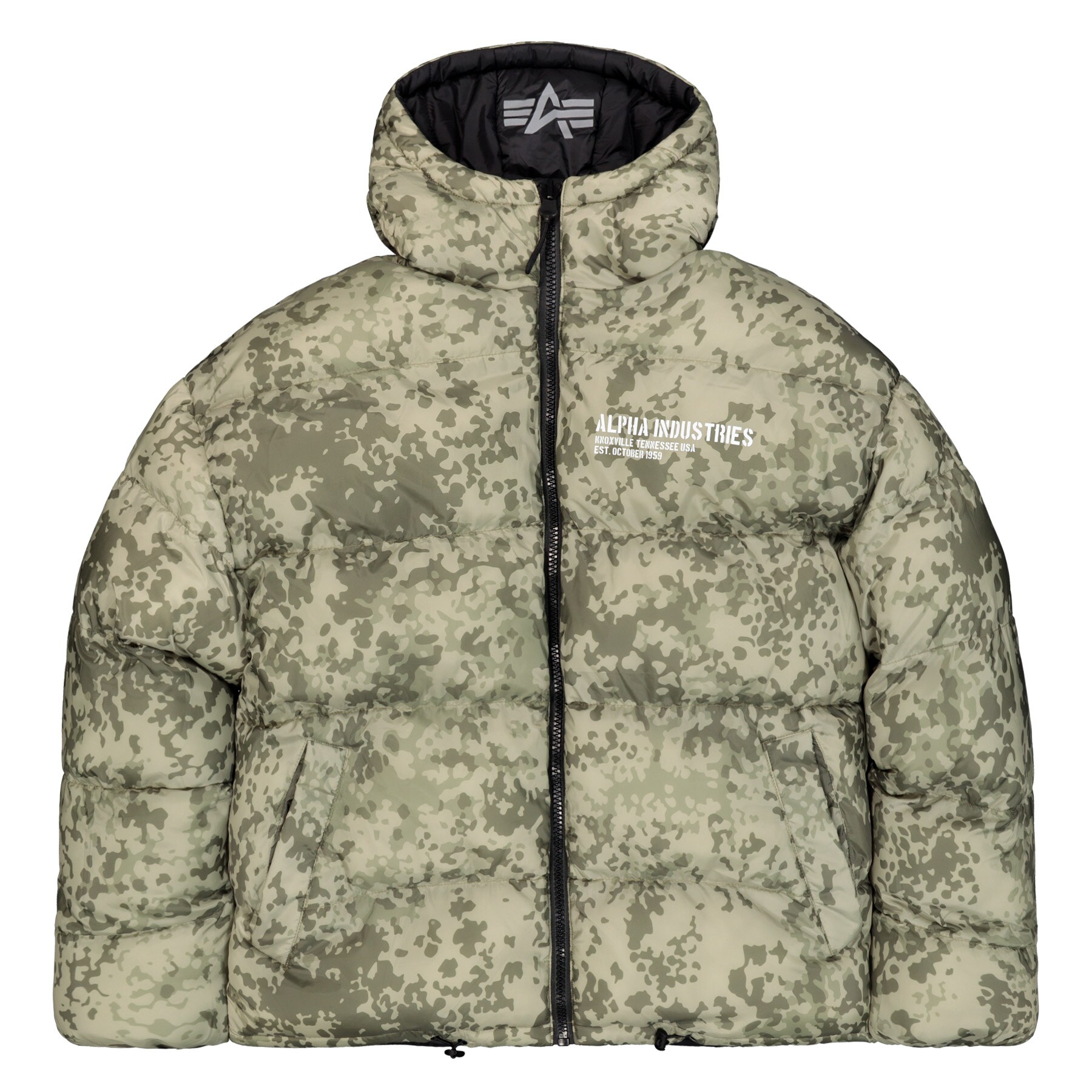 Kurtka Alpha Industries Reversible Puffer - Black