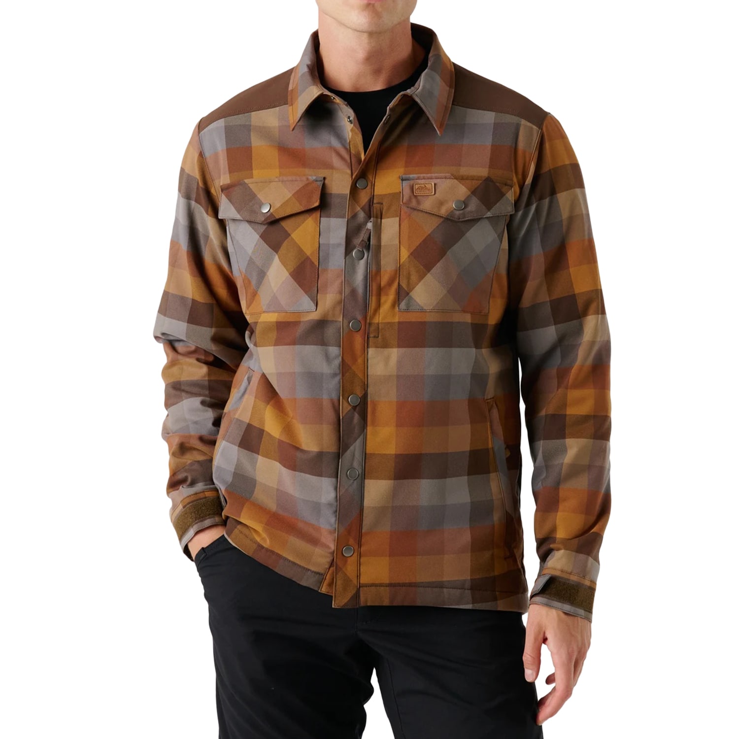 Сорочка Helikon-Tex Winter Warden Long Sleeve - Light Brown Plaid