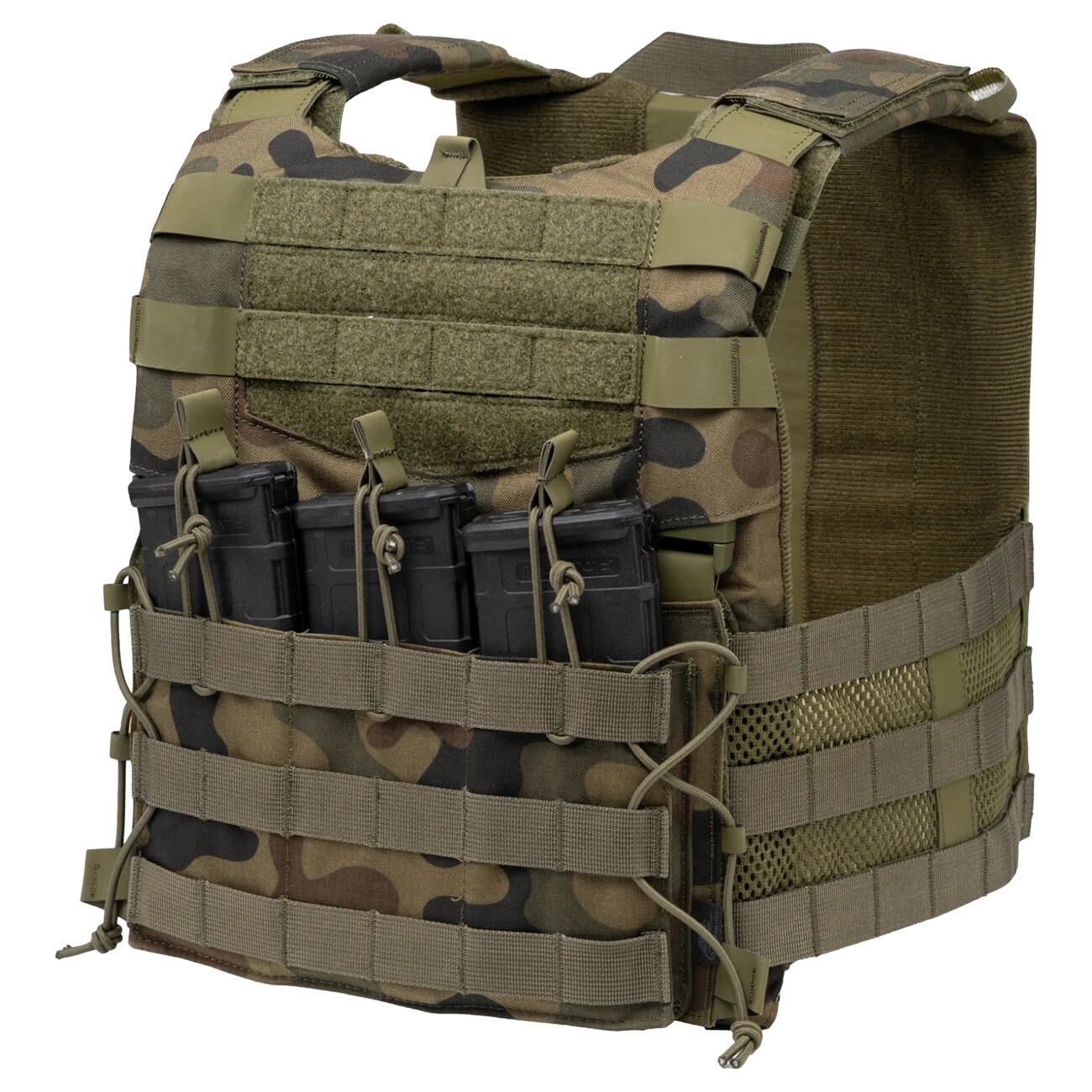 Modułowa kamizelka taktyczna Helikon-Tex Guardian Military Set IRR wz.93 Pantera PL Woodland - na płyty M