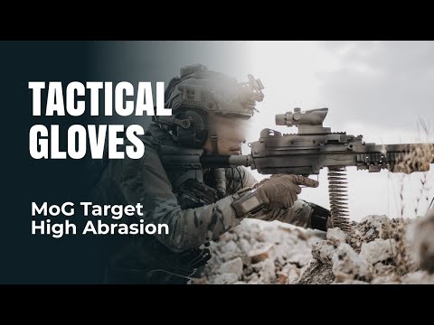 MoG Target High Abrasion Tactical Gloves - MultiCam