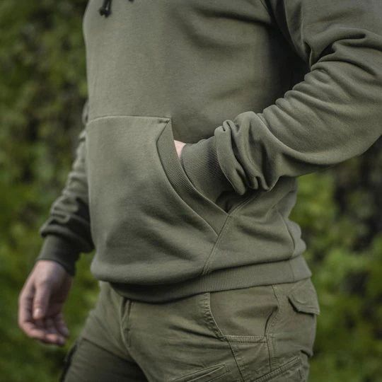 Bluza M-Tac Hoodie Cotton Raglan - Army Olive