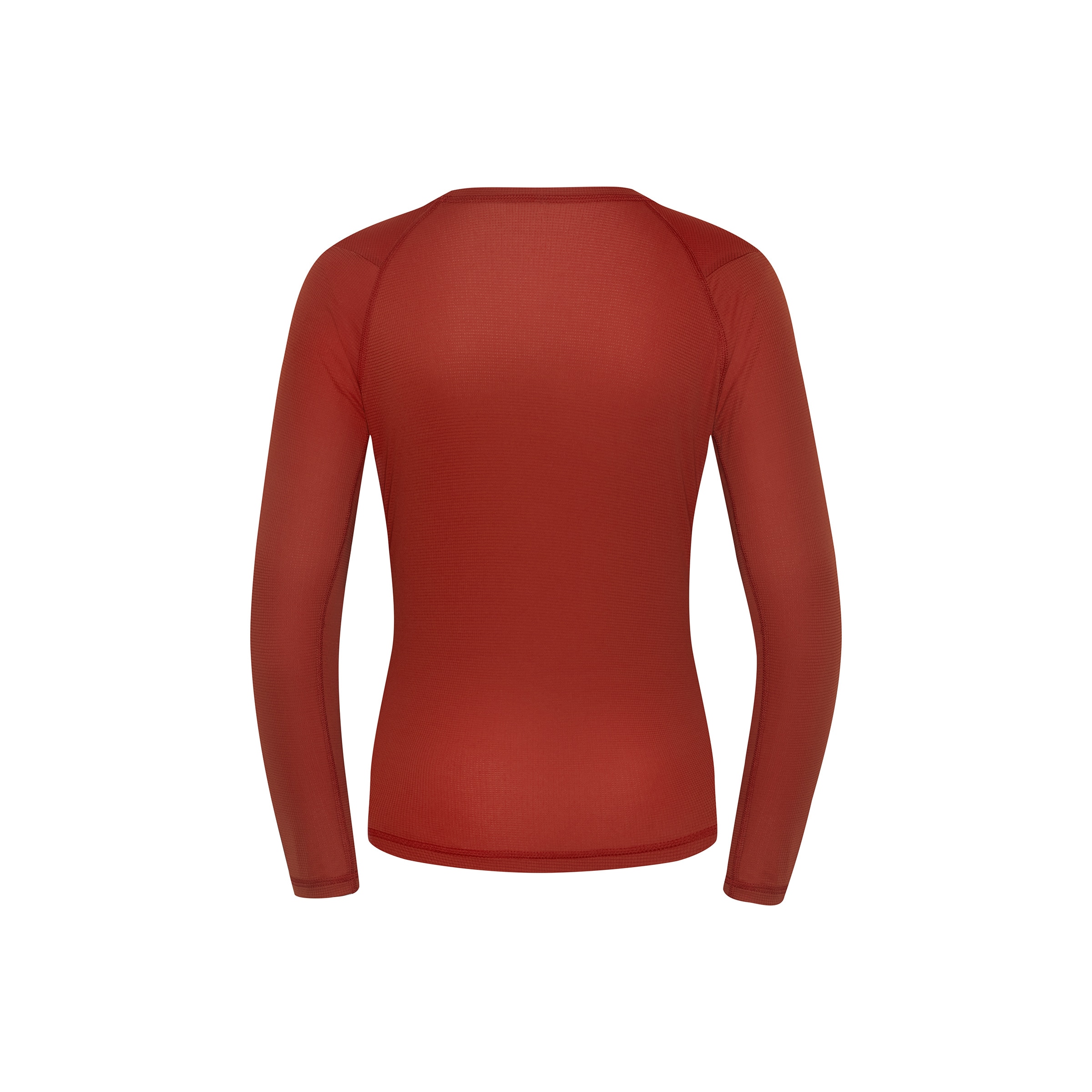 Koszulka termoaktywna damska Fjord Nansen RIX Longsleeve - Oaky Red 
