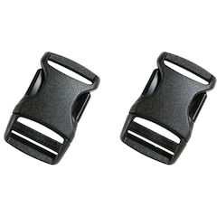 Klamra Tatonka zatrzaskowa 20 mm Black - 2 szt.