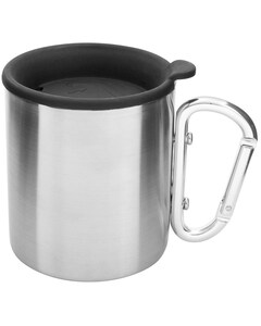 Kubek stalowy Tatonka z karabińczykiem 250 ml Kubek stalowy Tatonka z karabińczykiem 250 ml