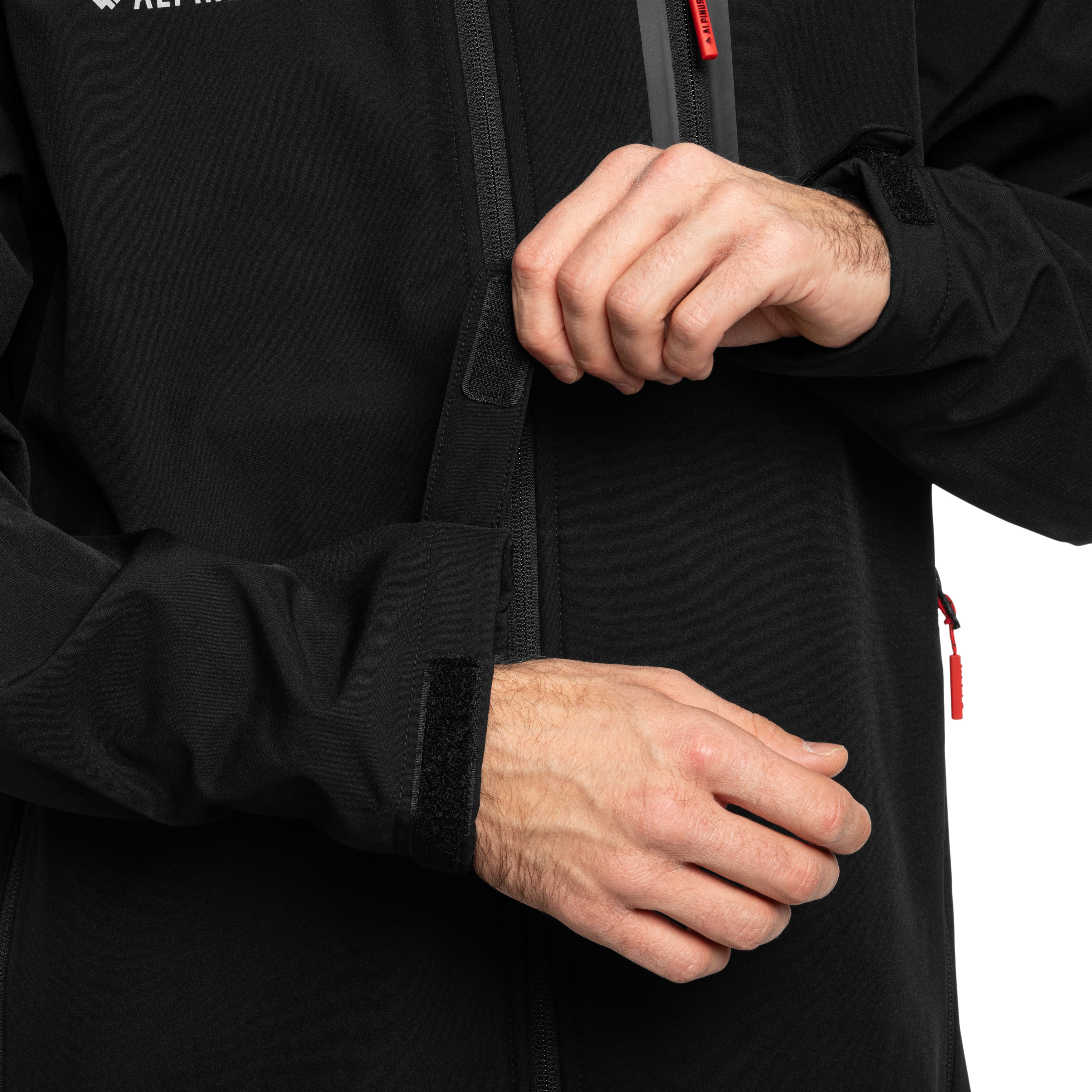 Kurtka Alpinus Softshell Stenshuvud - Black