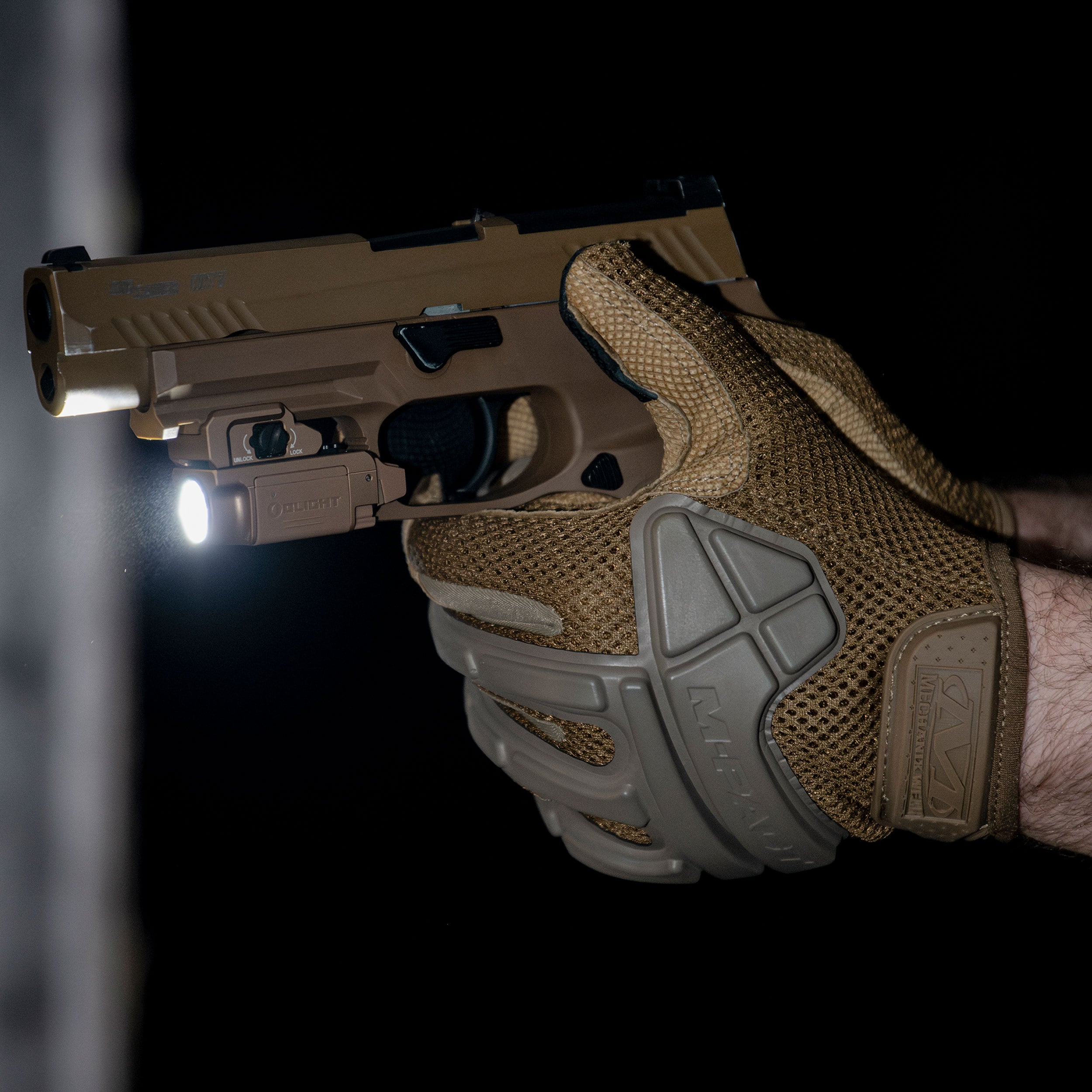 Тактичні рукавиці Mechanix Wear Arid M-Pact Coyote