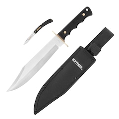 Zestaw dwóch noży Schrade Old Timer Bowie i Folder Combo
