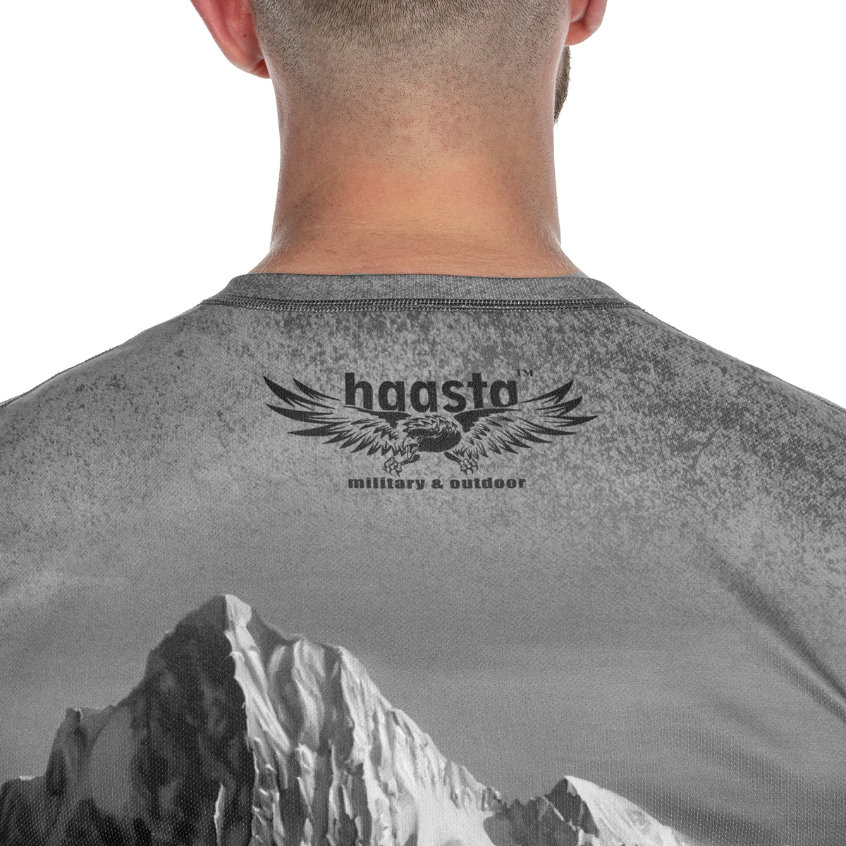 Koszulka termoaktywna Haasta Wilk - Szara