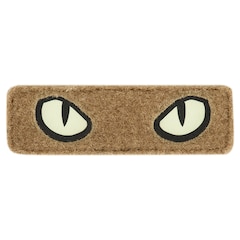 Naszywka M-Tac Cat Eyes Type 2 Laser Cut fluorescencyjna - Coyote