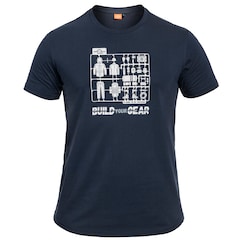 Koszulka T-Shirt Pentagon Ageron "Build Your Gear" - Midnight Blue