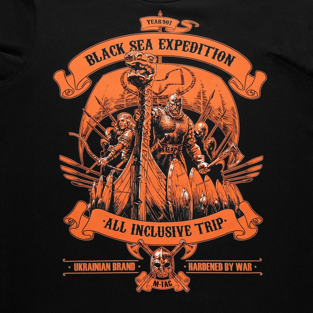 Футболка T-shirt M-Tac Black Sea Expedition - Black