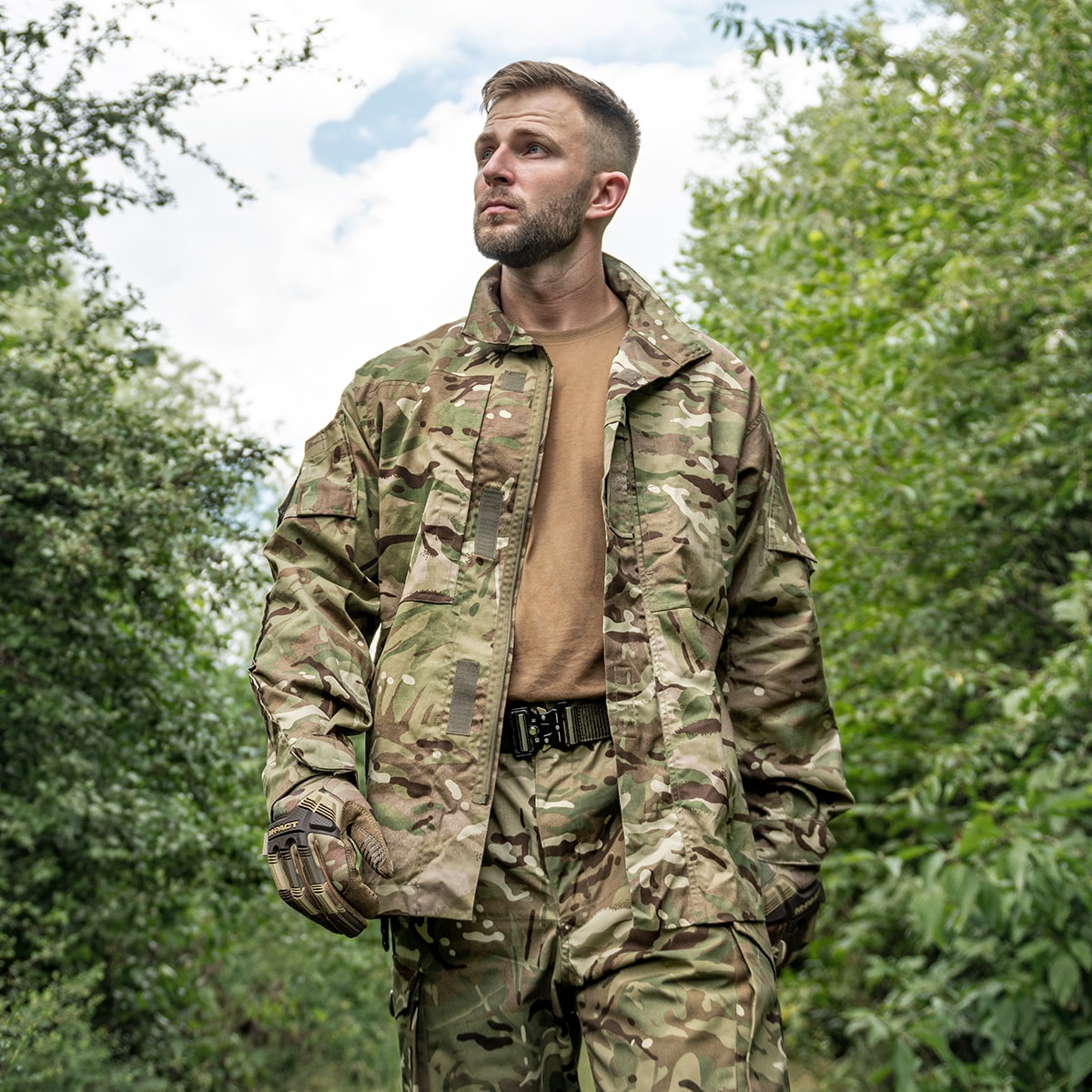 Bluza mundurowa GB Field Jacket Combat MTP Camo - stan jak nowa - Demobil