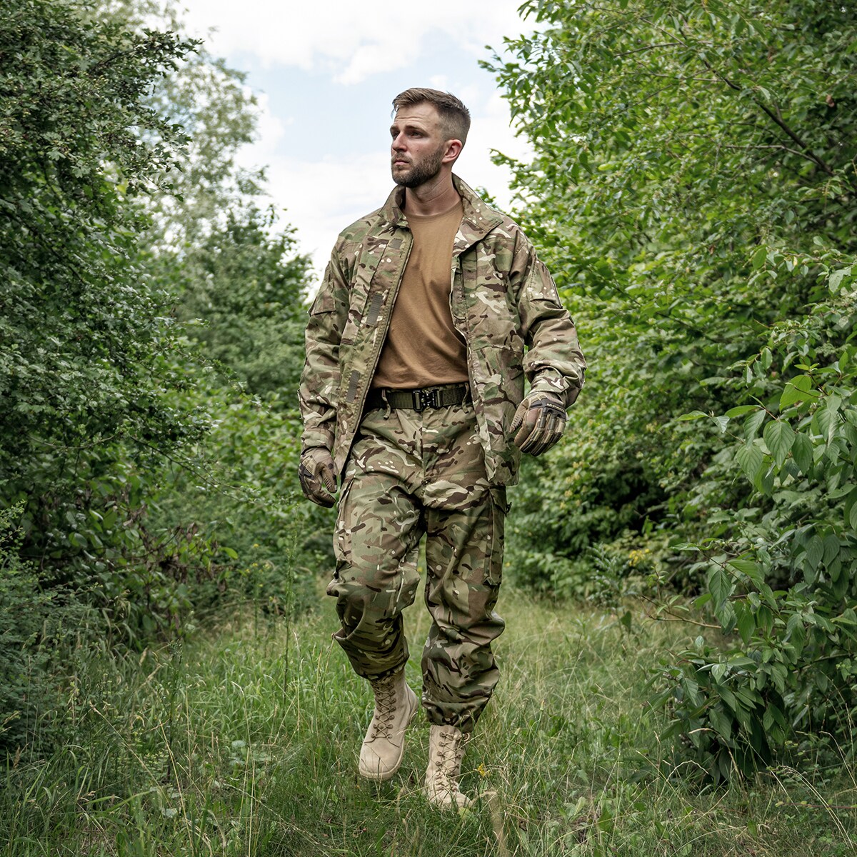 Bluza mundurowa GB Field Jacket Combat MTP Camo - stan jak nowa - Demobil