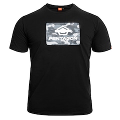 Koszulka T-Shirt Pentagon Ageron "Spot Camo" - Black