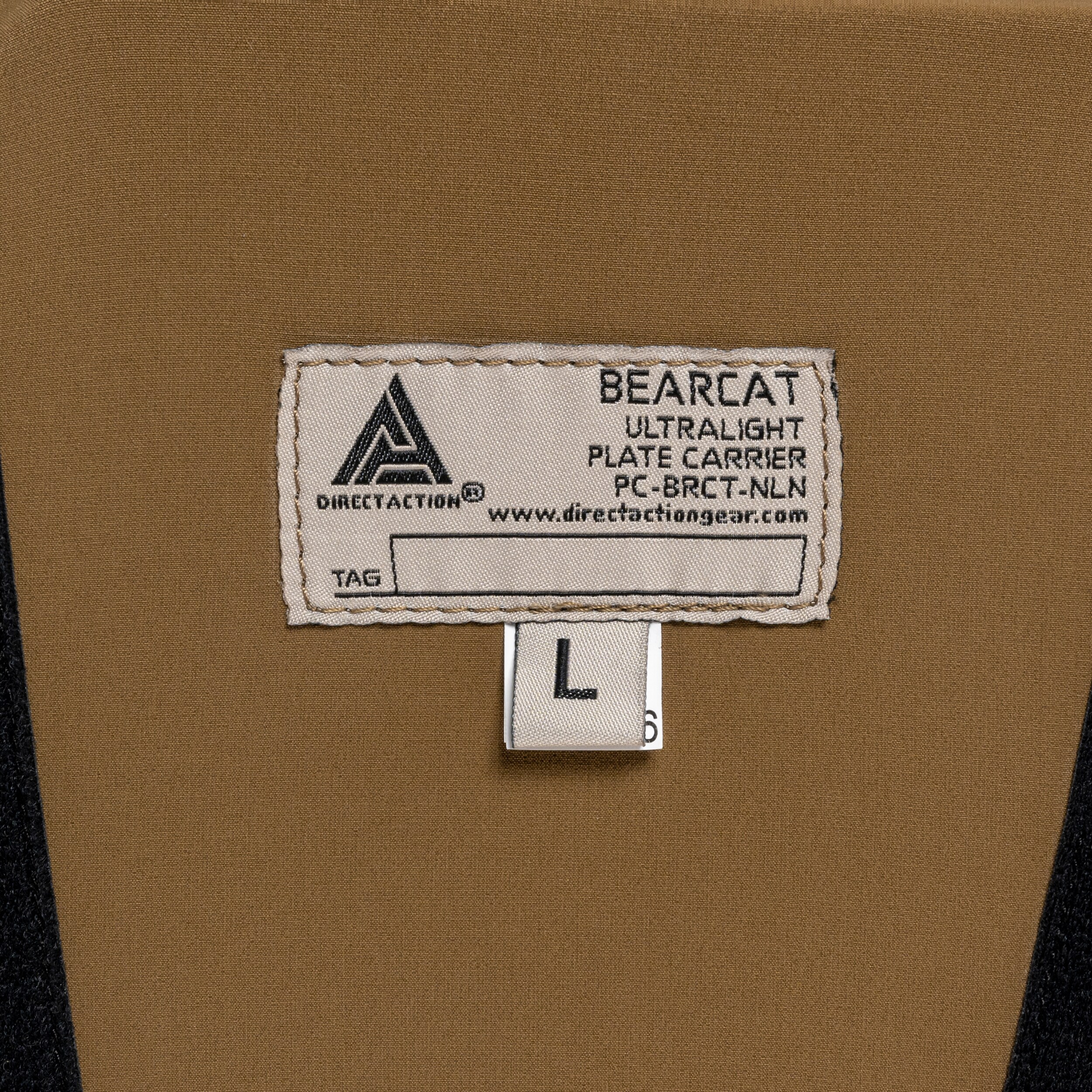 Плитоноска Direct Action Bearcat Ultralight Plate Carrier Adaptive Green - для плит розміру L