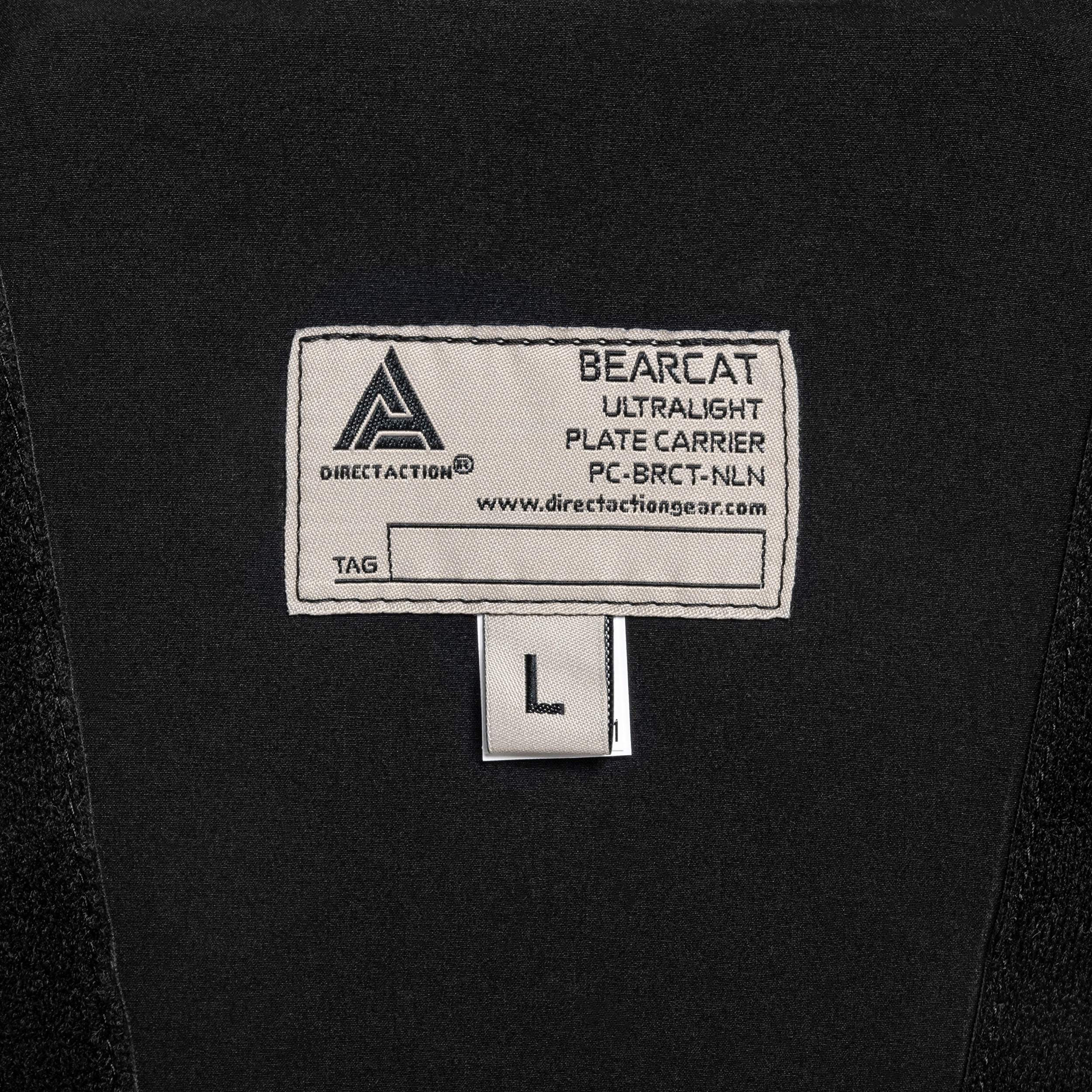 Плитоноска Direct Action Bearcat Ultralight Plate Carrier Black - для плит розміру L