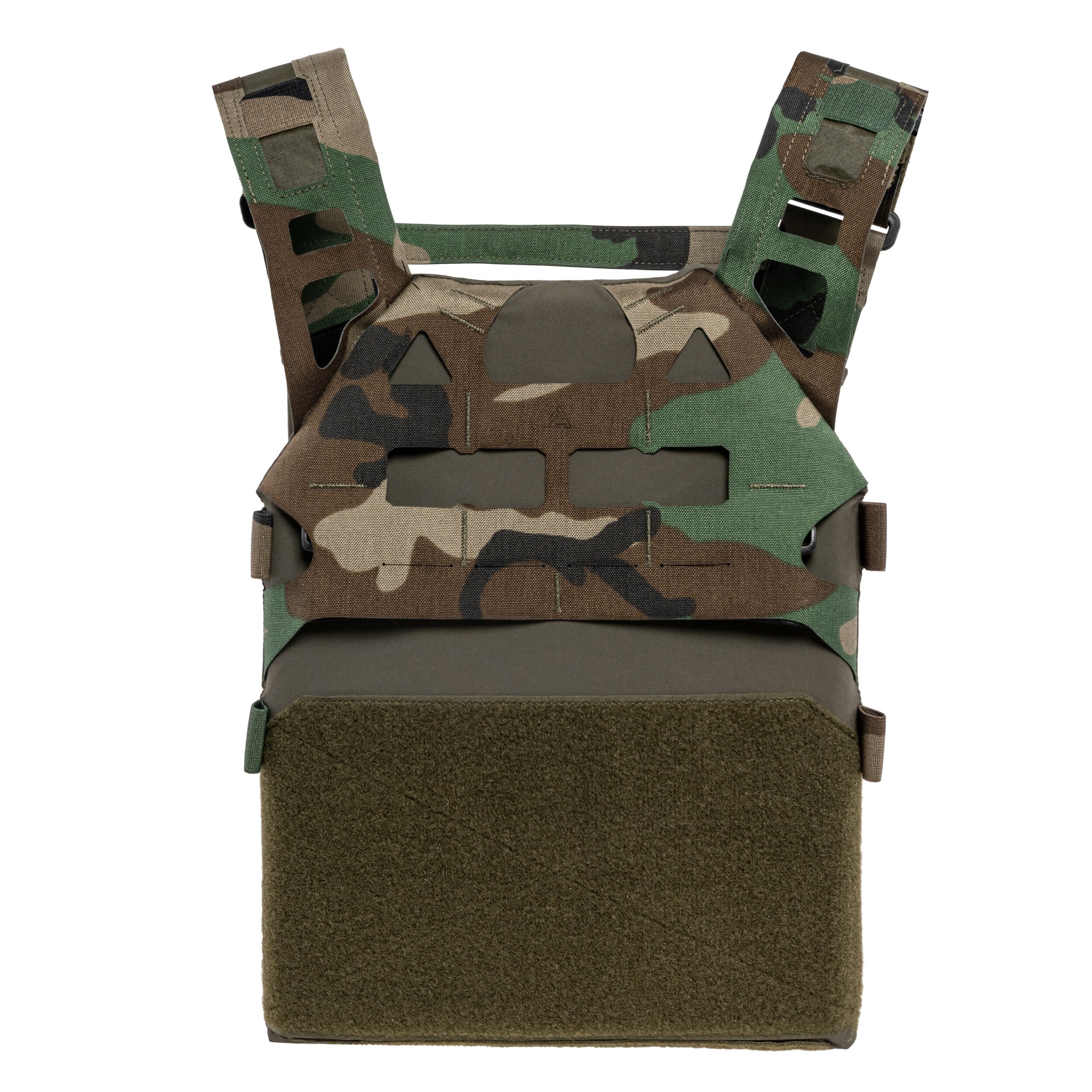Плитоноска Direct Action Bearcat Ultralight Plate Carrier Woodland - для плит розміру M
