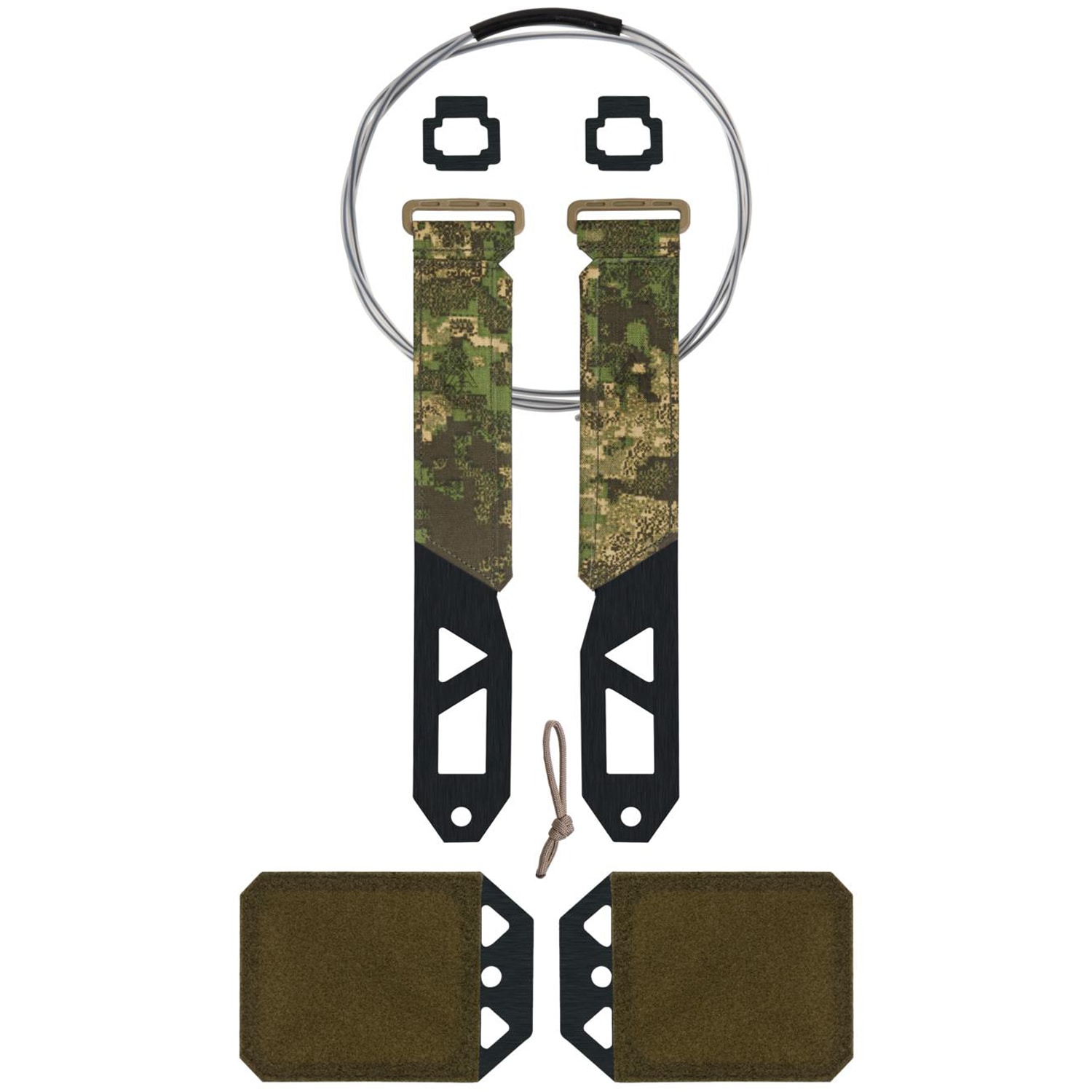 Система швидкого скидання плитоноски Direct Action Spitfire Cutaway X-Large - PenCott WildWood