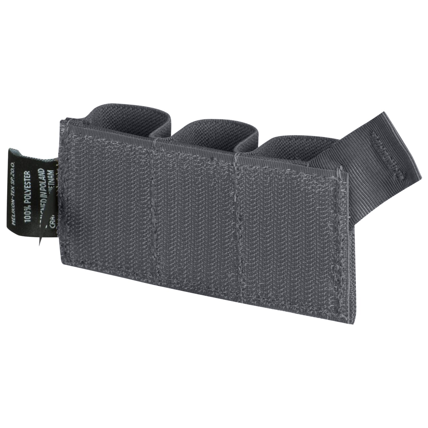 Potrójna ładownica Helikon-Tex Triple Elastic Insert na magazynki pistoletowe - Shadow Grey