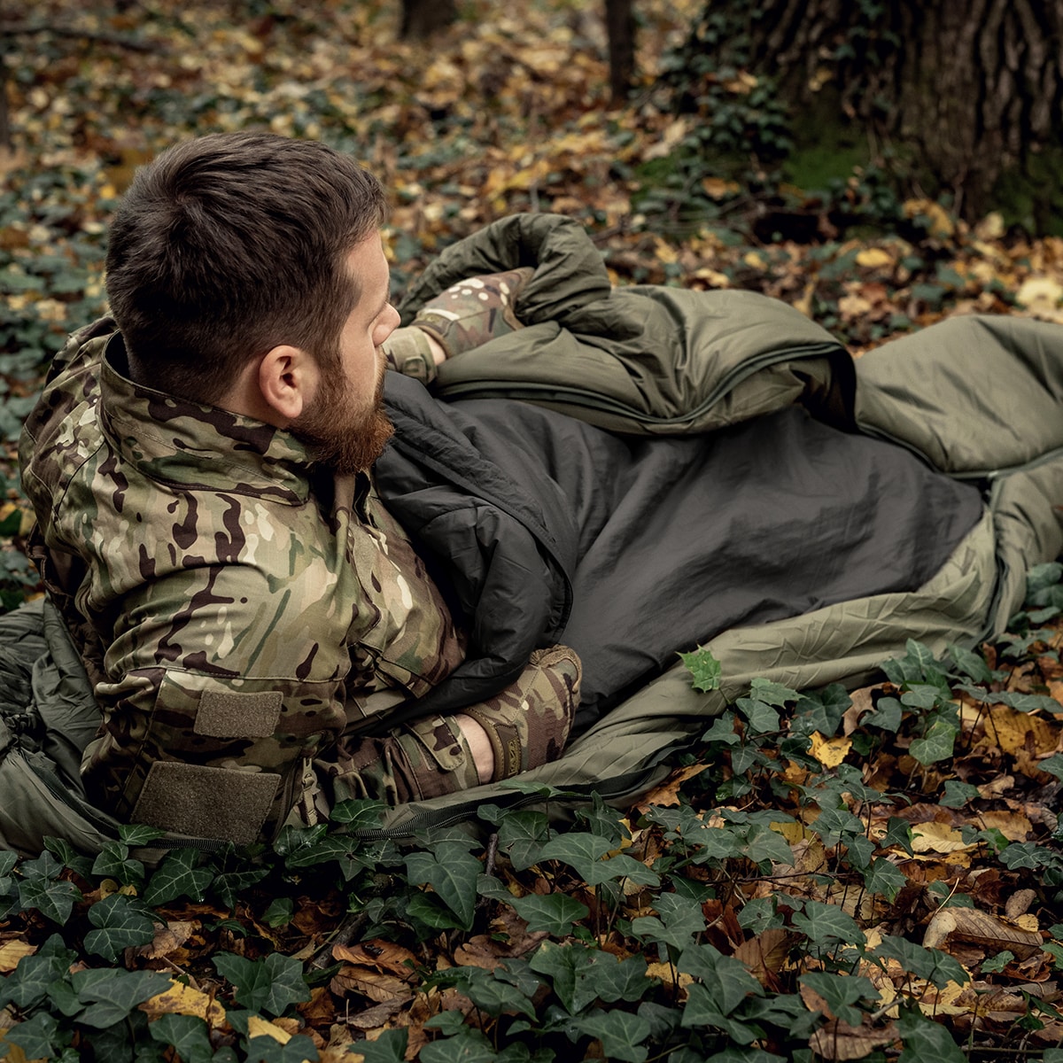 Пончо Helikon-Tex Swagman Roll Climashield Apex з функцією спального мішка - Shadow Grey